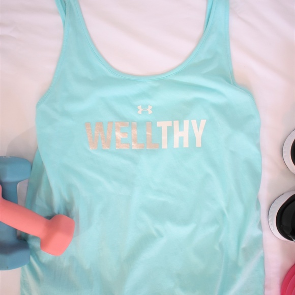 Under Armour Women's "Wellthy" Loose Fitting Tank - Picture 3 of 5